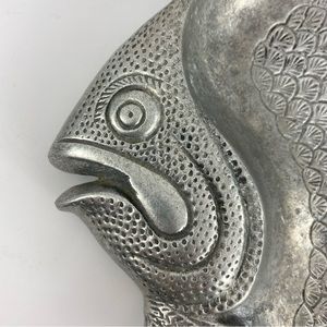 Aluminum Fish Shaped Serving Plate